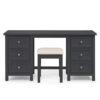 Maine Dressing Stool - Anthracite