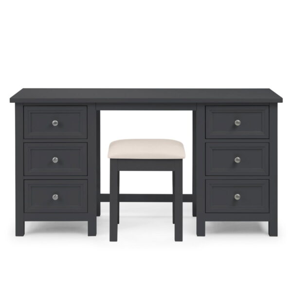Maine Dressing Stool - Anthracite