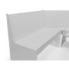 Newport Corner Dining Set - Dove Grey