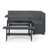 Newport Corner Dining Set - Anthracite