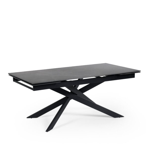 Osaka Extending Dining Table - Natural Stone Effect