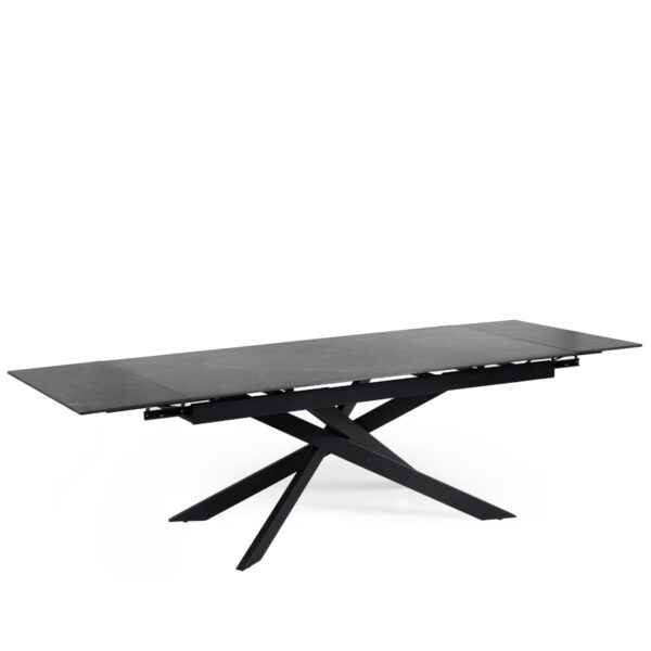 Osaka Extending Dining Table - Natural Stone Effect