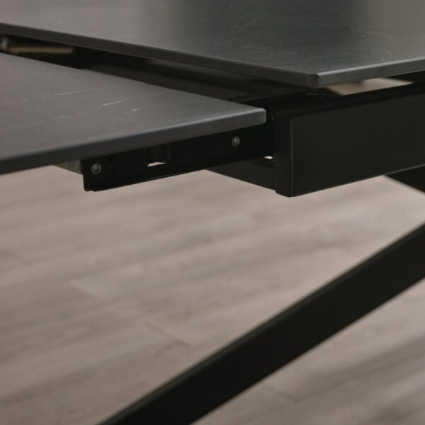 Osaka Extending Dining Table - Natural Stone Effect