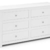 Radley 6 Drawer Chest - Surf White