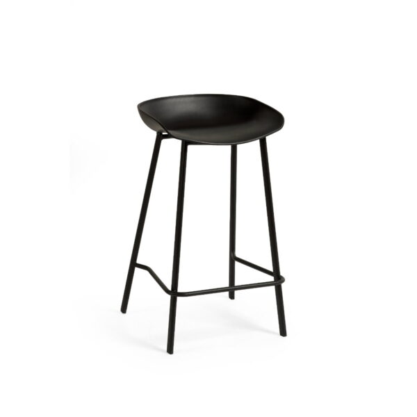 Set Of 2 Renzo Bar Stool - Grey