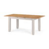 Richmond Extending Dining Table - Elephant Grey/Pale Oak