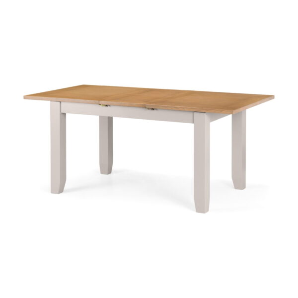 Richmond Extending Dining Table - Elephant Grey/Pale Oak
