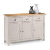 Richmond Sideboard - Elephant Grey/Pale Oak