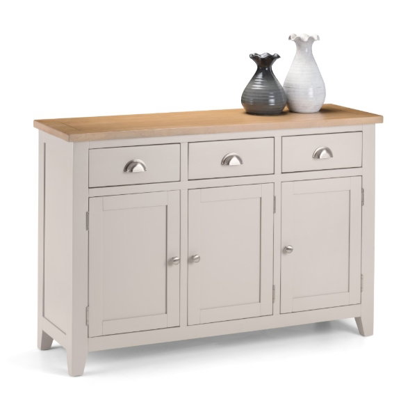 Richmond Sideboard - Elephant Grey/Pale Oak