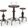 Rockport Pipework Bar Table