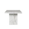 Rome Dining Table - White Marble Effect