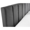 Rosa Velvet Bed in a Box - Grey
