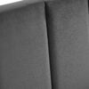 Rosa Velvet Bed in a Box - Grey