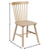 Set of 2 Sakura Dining Chairs