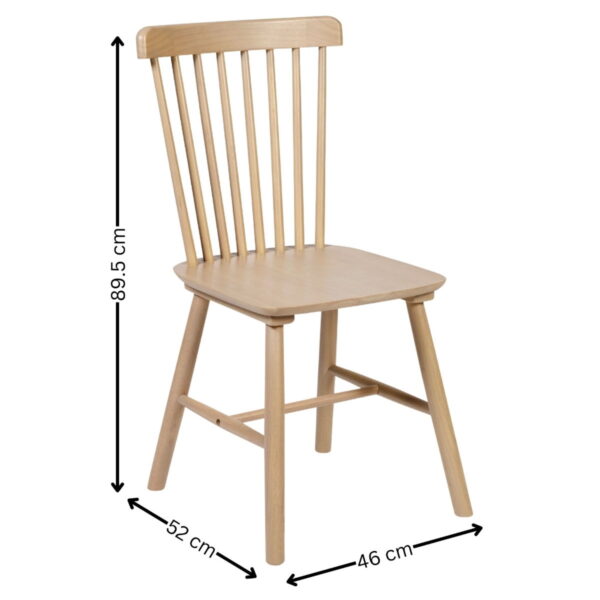 Set of 2 Sakura Dining Chairs