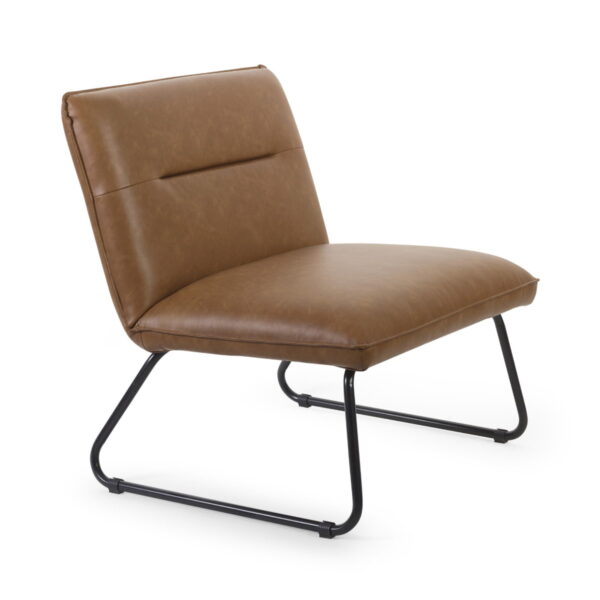 Saxon Lounge Chair - Black