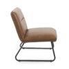Saxon Lounge Chair - Black