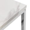 Scala Dining Table - White Marble/Gold