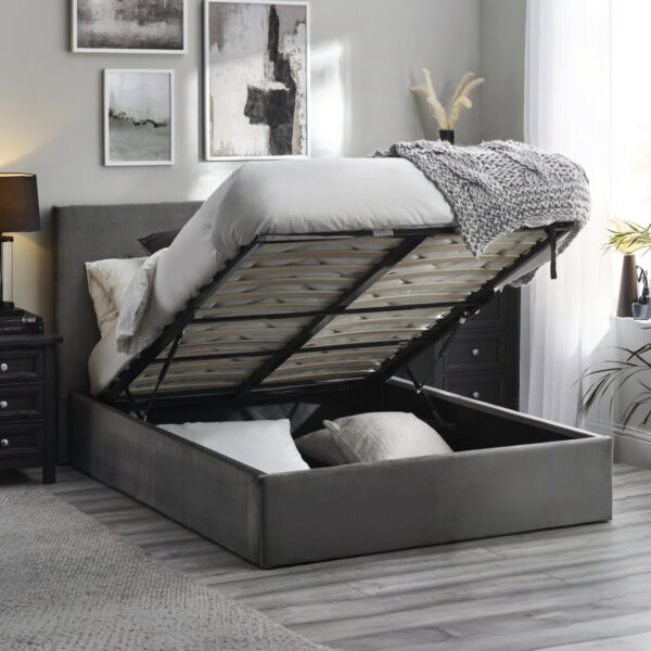Shoreditch Lift-Up Storage Bed - 150cm
