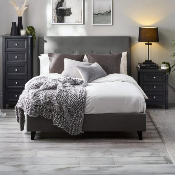 Shoreditch High Headboard Bed - 150cm