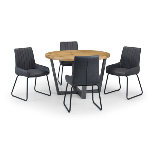 Set Of 2 Soho Dining Chairs