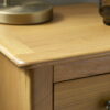 Somerset 1 Drawer Bedside - White/Oak
