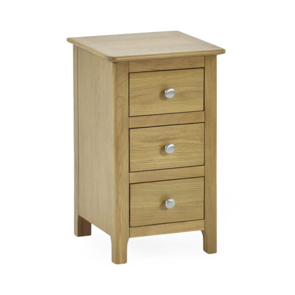 SOM002-3_1200x1200-1.jpg Somerset 3 Drawer Bedside - White/Oak