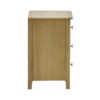 Somerset 3 Drawer Bedside - Truffle/Oak