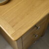 Somerset 3 Drawer Bedside - Truffle/Oak