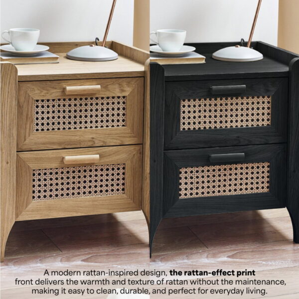 SYD001-6_1200x1200-2.jpg Sydney 2 Drawer Bedside - Black Ash