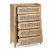 Sydney 5 Drawer Chest - Oak