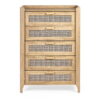 Sydney 5 Drawer Chest - Black Ash