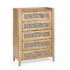Sydney 5 Drawer Chest - Black Ash