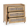 Sydney 3 Drawer Chest - Black Ash