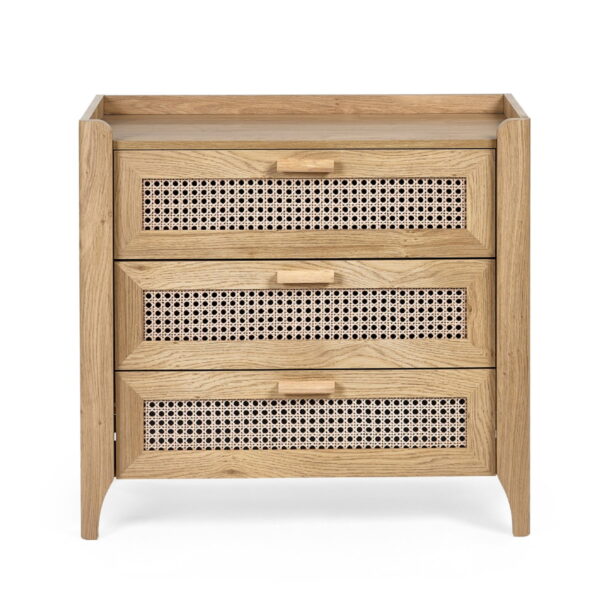 Sydney 3 Drawer Chest - Black Ash