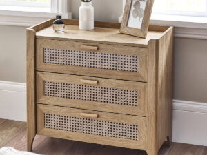 Sydney 3 Drawer Chest - Oak