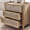 Sydney 3 Drawer Chest - Black Ash