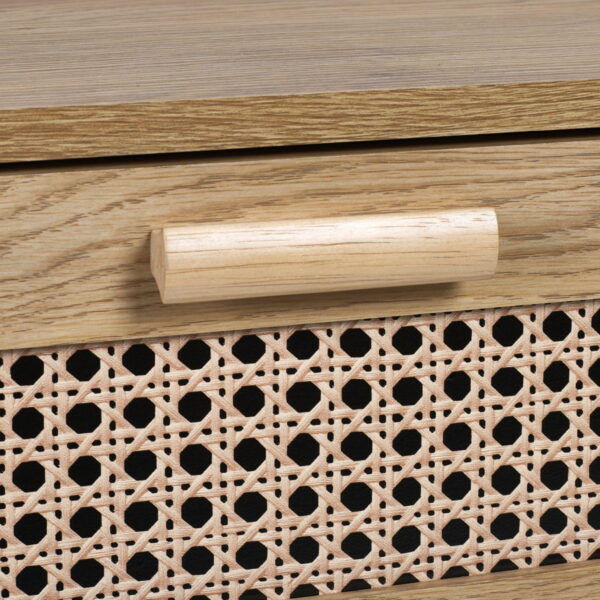 Sydney 6 Drawer Wide Chest - Black Ash
