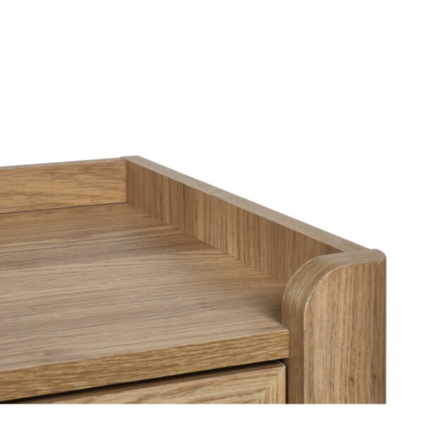 Sydney 6 Drawer Wide Chest - Black Ash