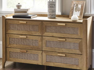 Sydney 6 Drawer Wide Chest - Oak
