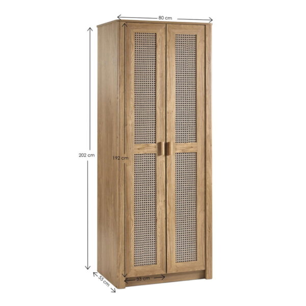 SYD005-12_1200x1200-2.jpg Sydney 2 Door Wardrobe - Oak