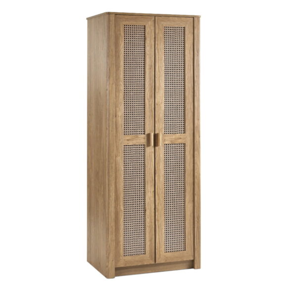 Sydney 2 Door Wardrobe - Black Ash