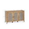 Sydney 3 Door Sideboard - Rattan Effect