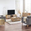 Sydney 3 Door Sideboard - Rattan Effect