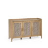 Sydney 3 Door Sideboard - Rattan Effect