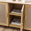 Sydney 3 Door Sideboard - Rattan Effect