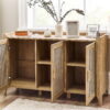 Sydney 3 Door Sideboard - Rattan Effect