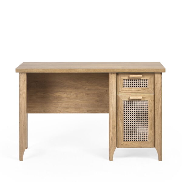 Sydney Desk - Rattan Effect