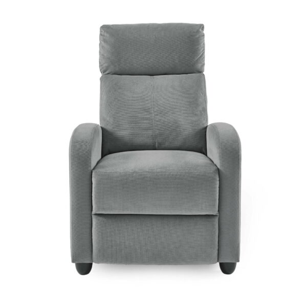 Vivo Recliner Chair - Grey Chenille