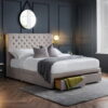 Wilton Deep Button 4 Drawer Bed - 135cm